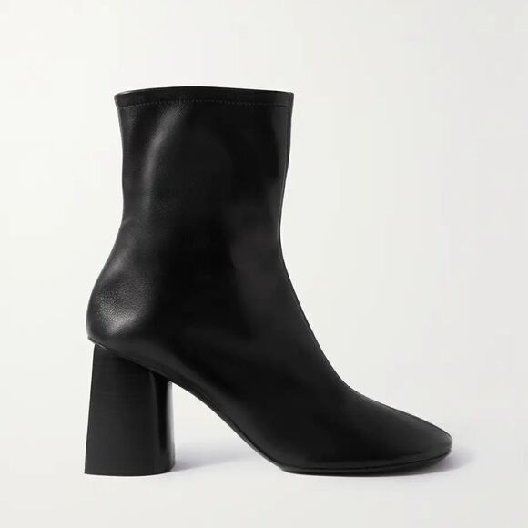 Balenciaga Glove Ankle Leather Boots size 39.5 NEW